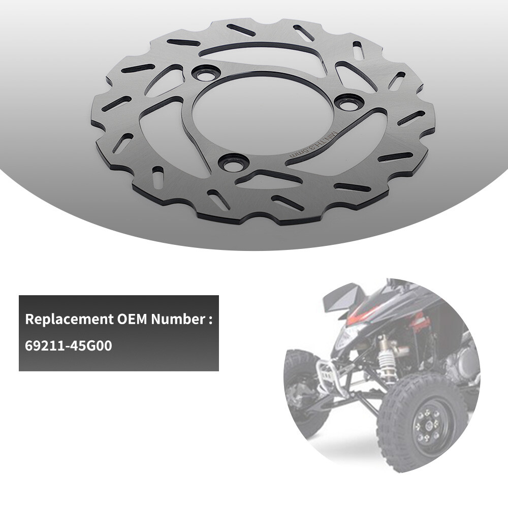 ATV Rear Brake Disc Rotor for Suzuki Quadracer 450 LTR450 06-11 LTR450Z 08-10 09