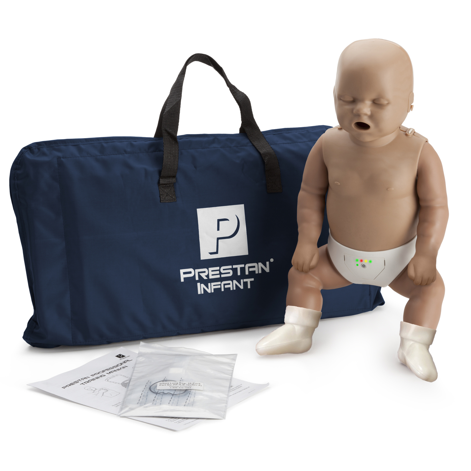 Prestan Infant CPR Manikin, Dark Skin, With Feedback
