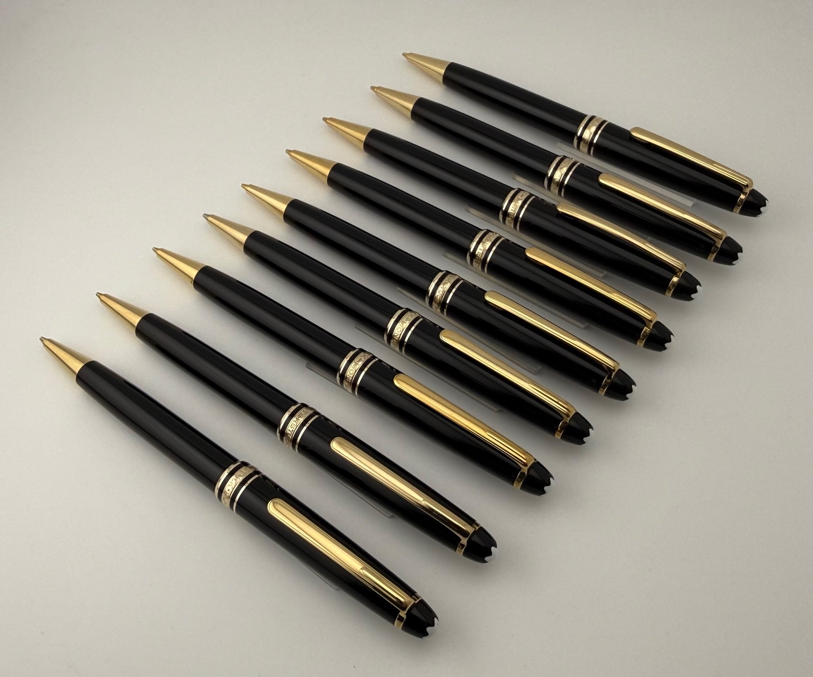 Montblanc Meisterstück Black Gold Plated No. 165 Mechanical Pencil 0.7mm