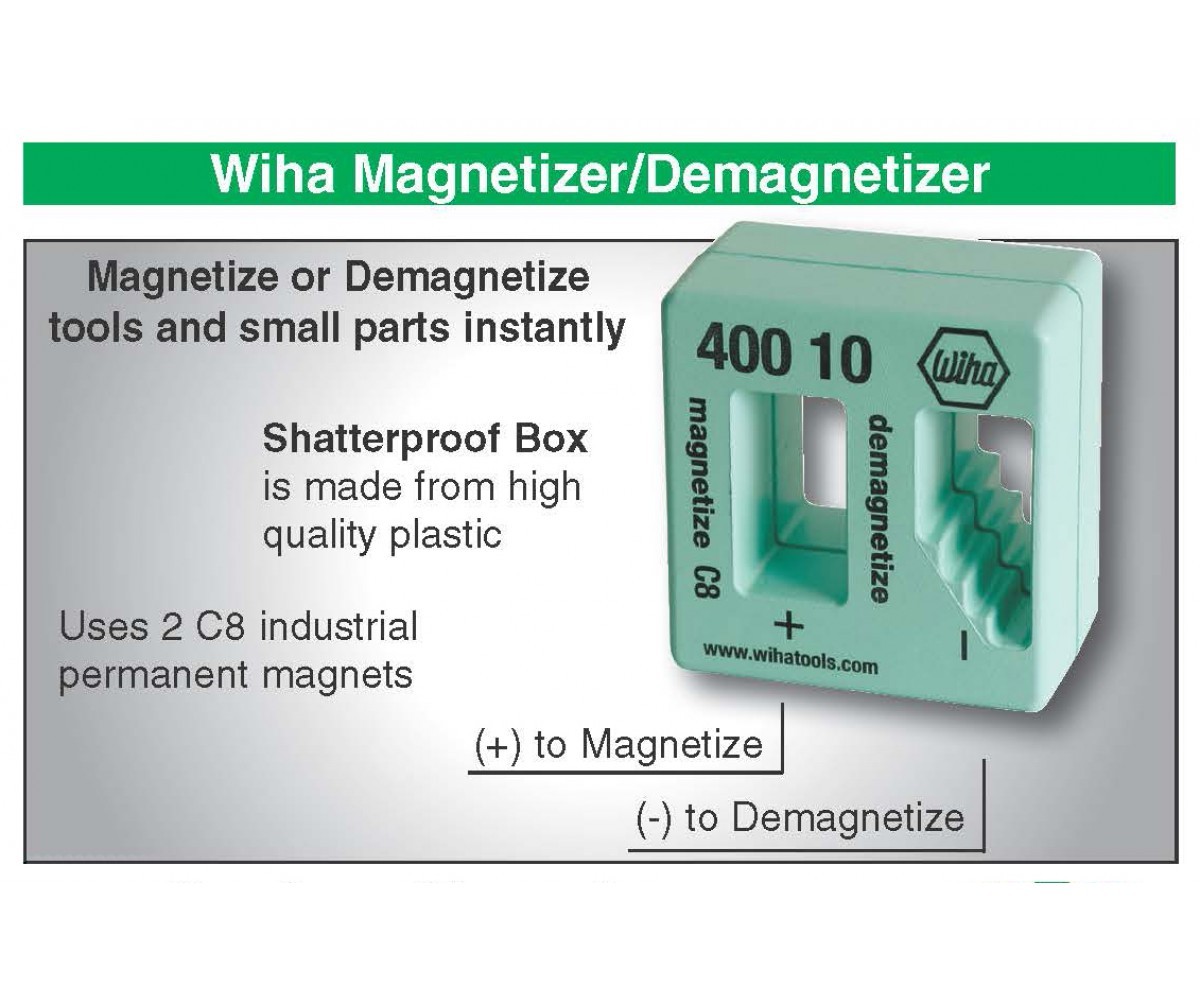 Wiha Magnetizer and Demagnetizer 40010
