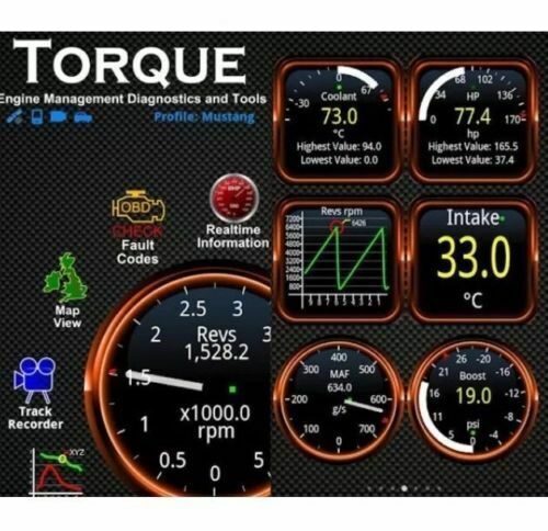 ELM327 OBD2 Code Reader Bluetooth Auto Diagnostic Tool OBDII Scanner for Android