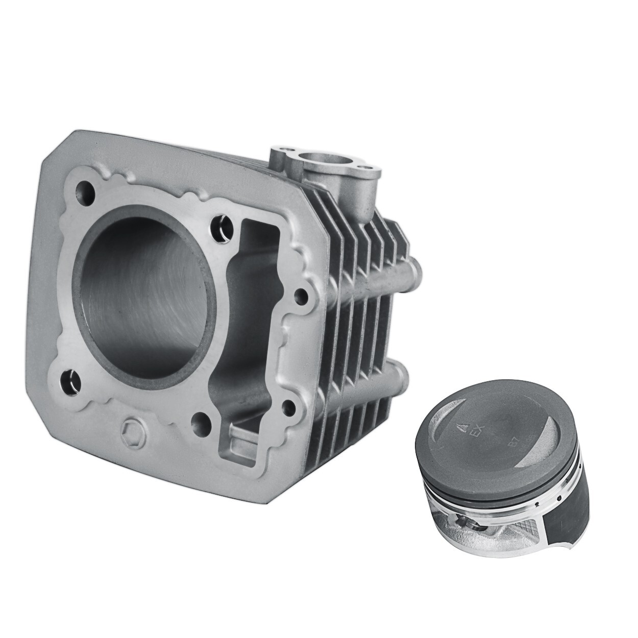 LokoCar Cylinder Piston Gasket Top End Kit Fits For 2003-2011 Kawasaki Bayou 250