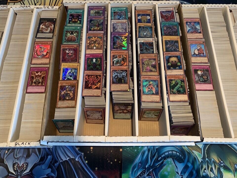 YUGIOH 1000 CARD COLLECTION LOT 900 COMMONS 100 RARES + FOILS INSTANT COLLECTION