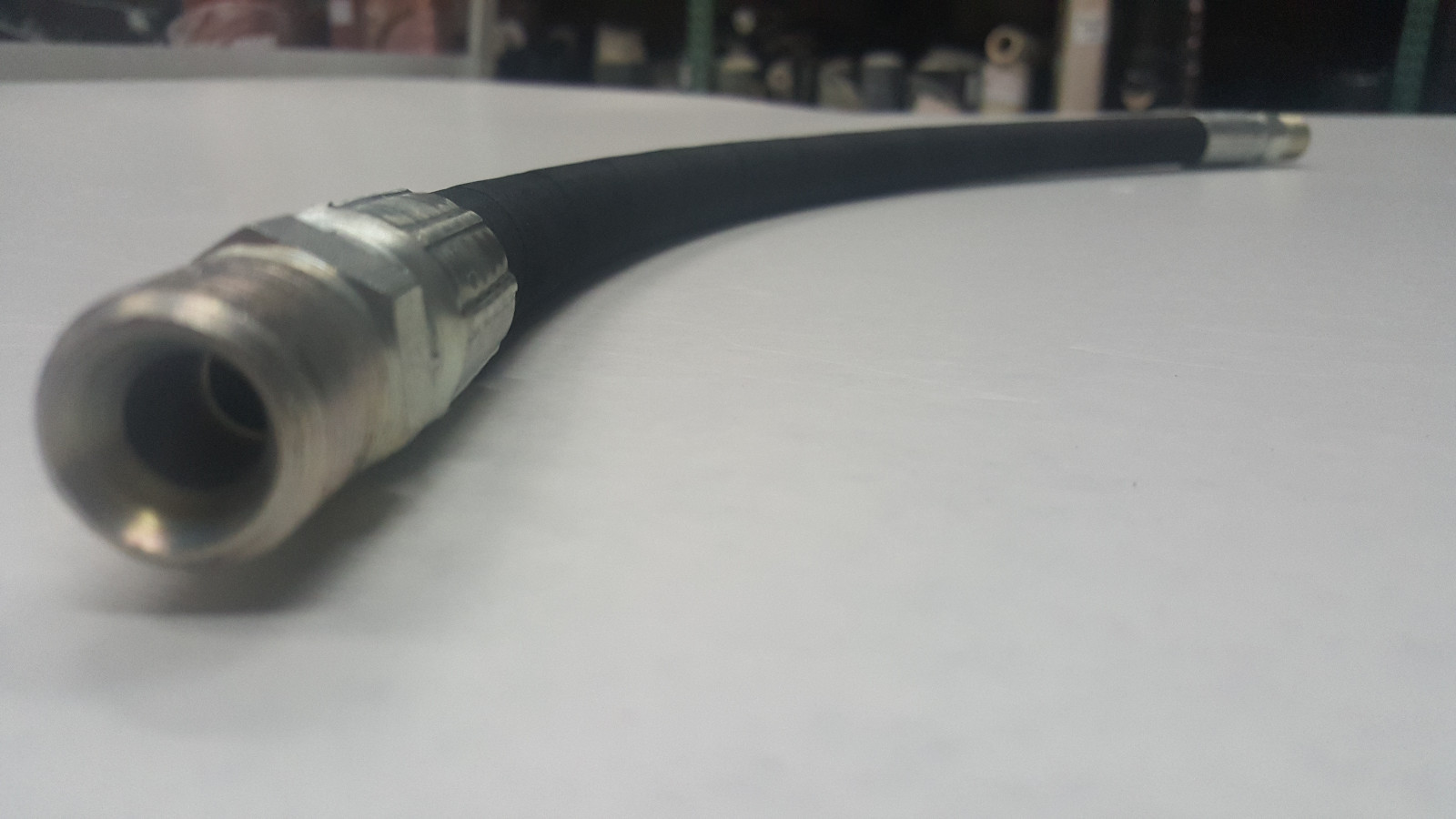 3/8" x 12" Hydraulic Hose Assembly w/MALE NPTends. FREE SHIPPING