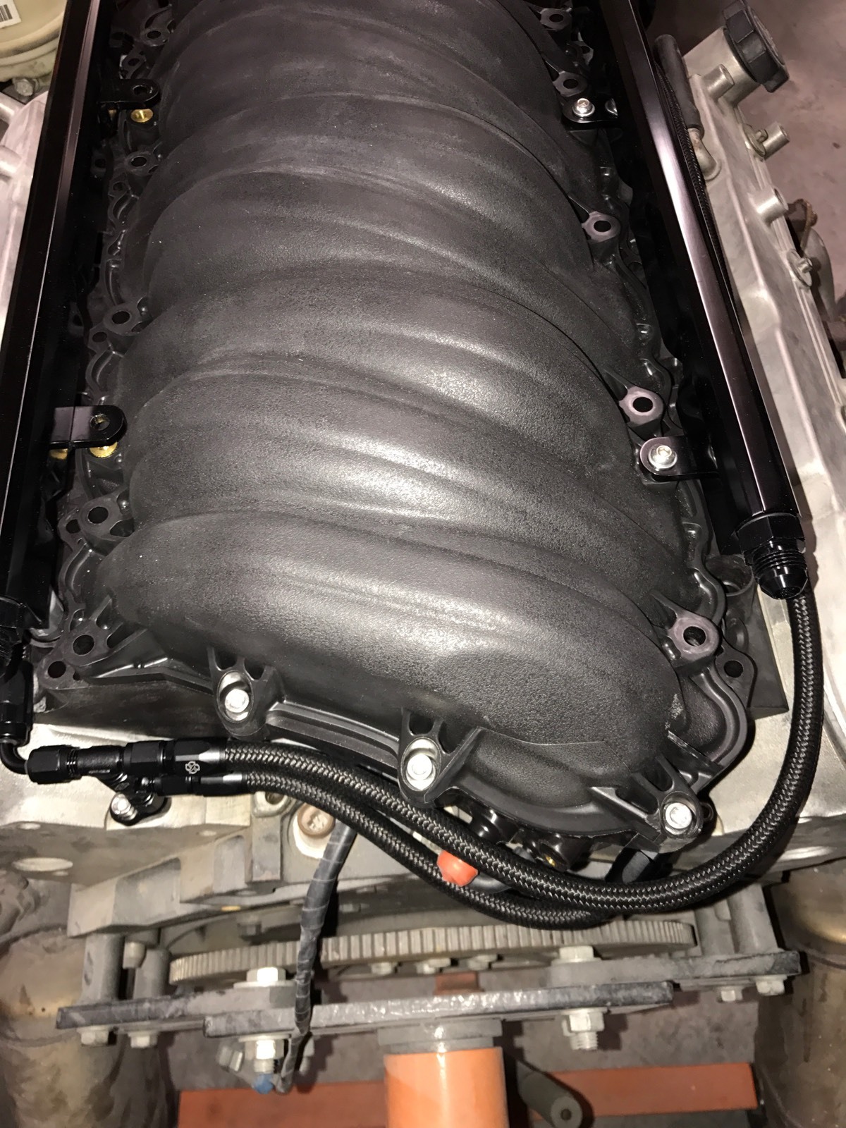 FAST 102 & 92 Steam Vent Kit Complete LS1 LS6 LS3 Coolant Crossover BLK SV102BN