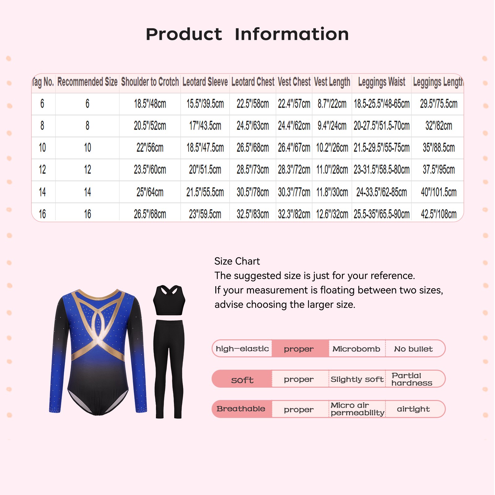 Kids Girls 3Pcs Set Team Dancewear Rhinestones Bodysuit Party Wear Shiny Pants