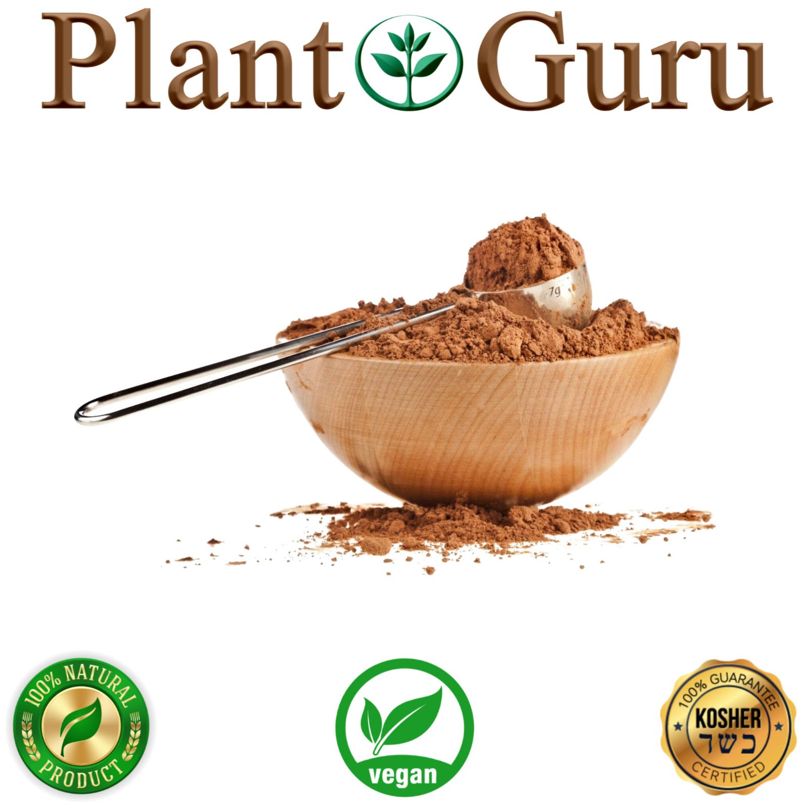 Raw Cacao / Cocoa Powder 100% Pure Chocolate Arriba Nacional Bean 1 oz to 20 lbs