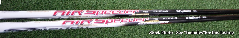 Fujikura Air Speeder 45 Driver Shaft Black&White w/Tip&Grip Choose Flex R/A NEW