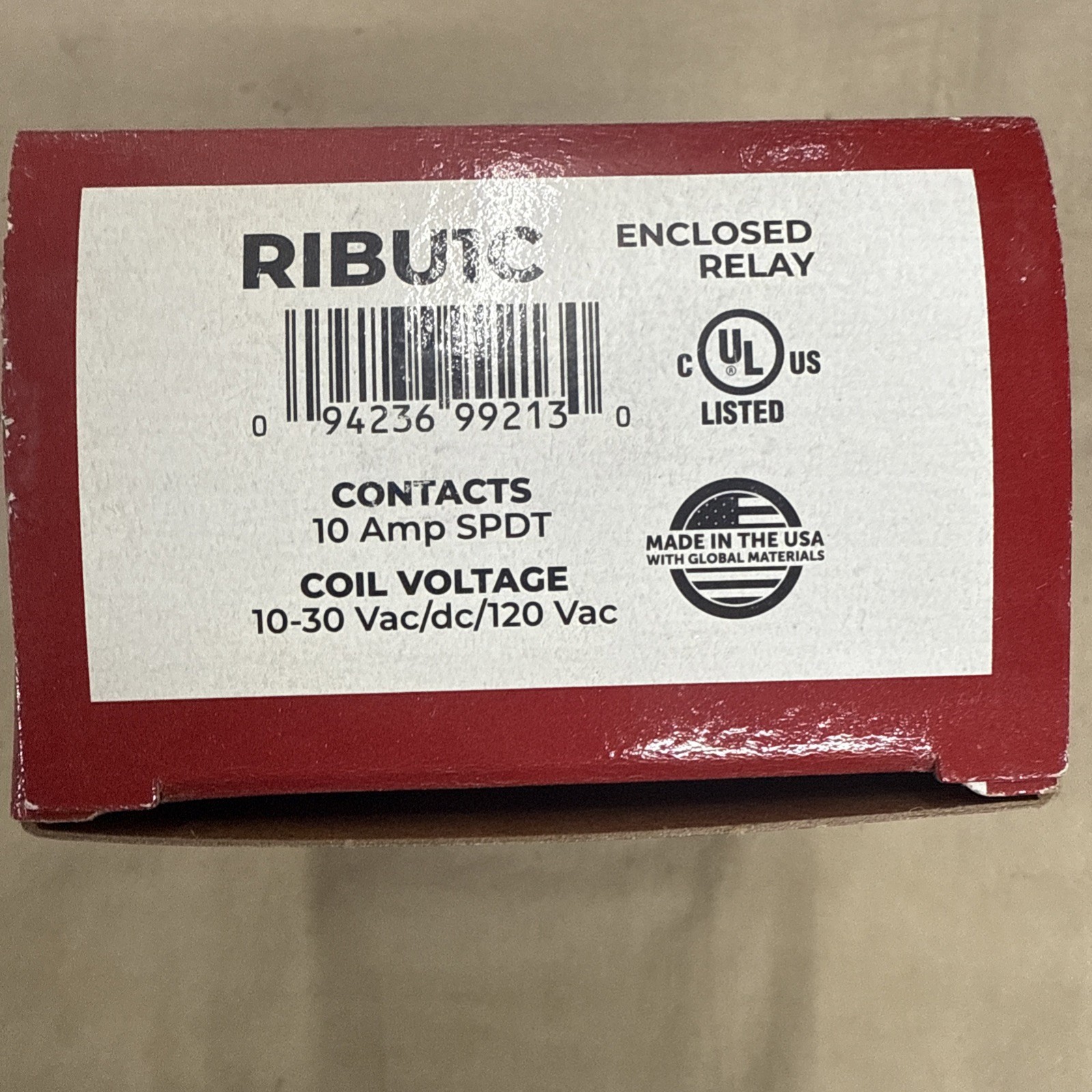 Functional Devices RIBU1C Enclosed Relay - BRAND NEW