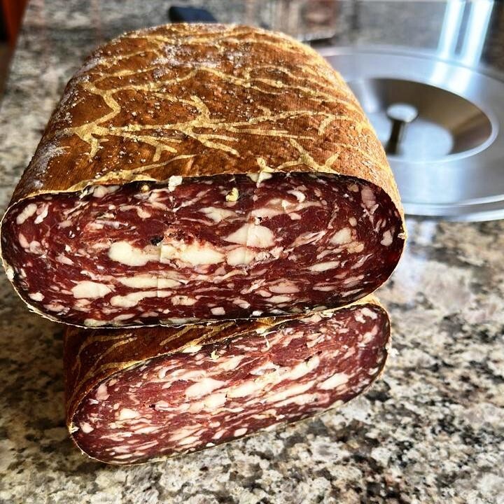 10 pcs. of Craft TEXTILE Sausage Casings, for 3.3 lbs Salami Sausage, Ø3" x 16"