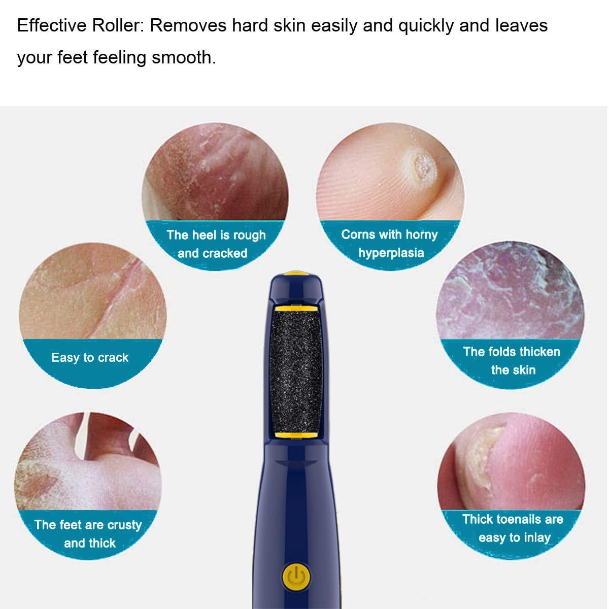 Dr. Scholl's Callus Remover Replacement Roller Extra Coarse 6 Pack