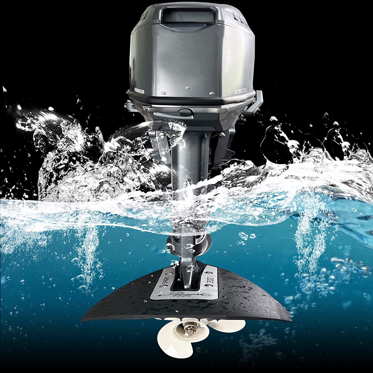 Sport-300 Whale Tail HydroFoil Stabilizer Boat Outboards Stern Drives 40-350 HP