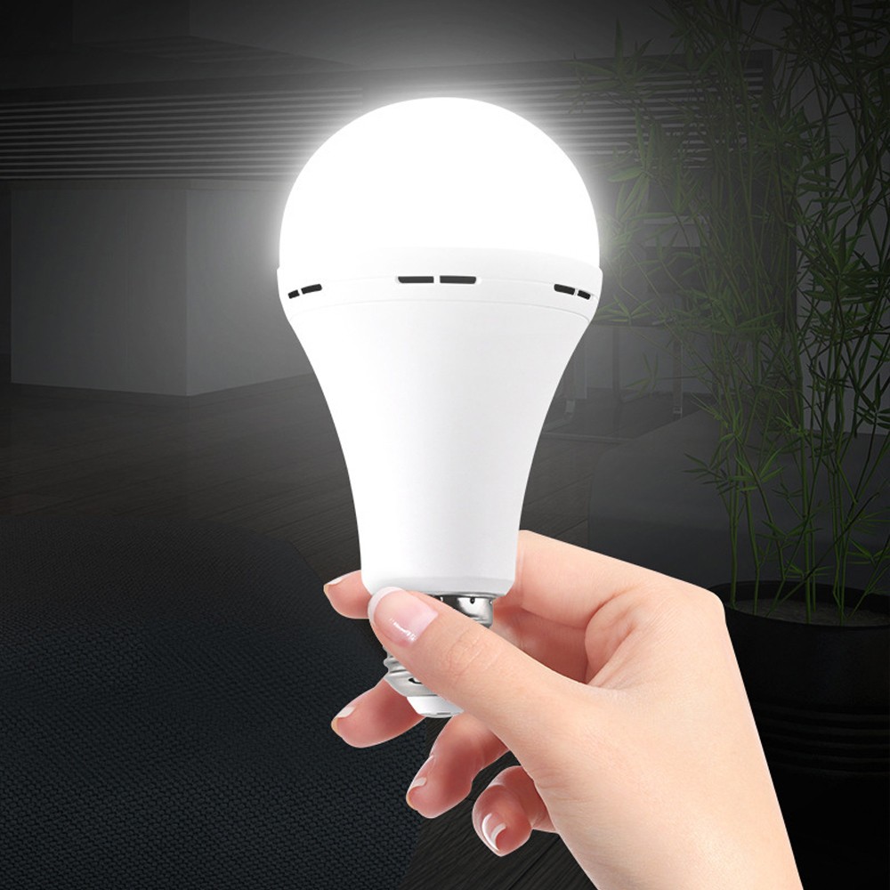 4 Pack Rechargeable LED Emergency Bulb 4-6 Hours for Power Failure F2