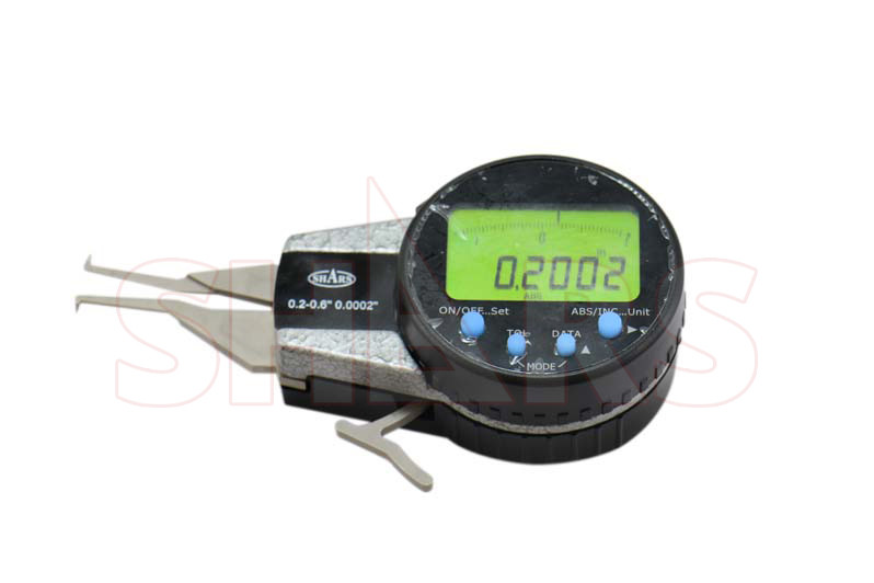 Shars .2 - .6" 5 - 15 MM INTERNAL DIGITAL CALIPER GAGE .0005" P]