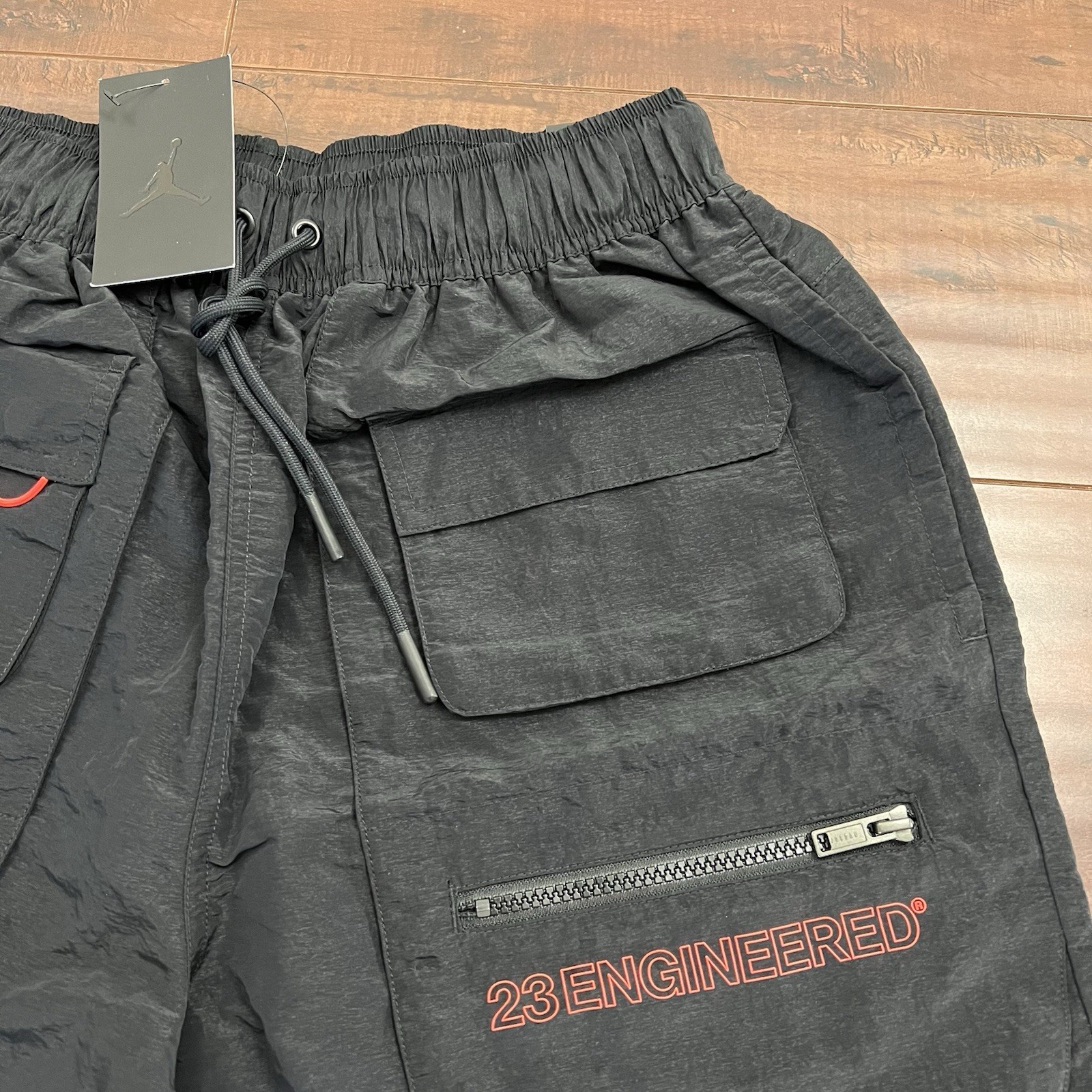 Nike Air Jordan 23 Engineered Utility Multi Pocket Shorts CN7298-011 Mens Size L