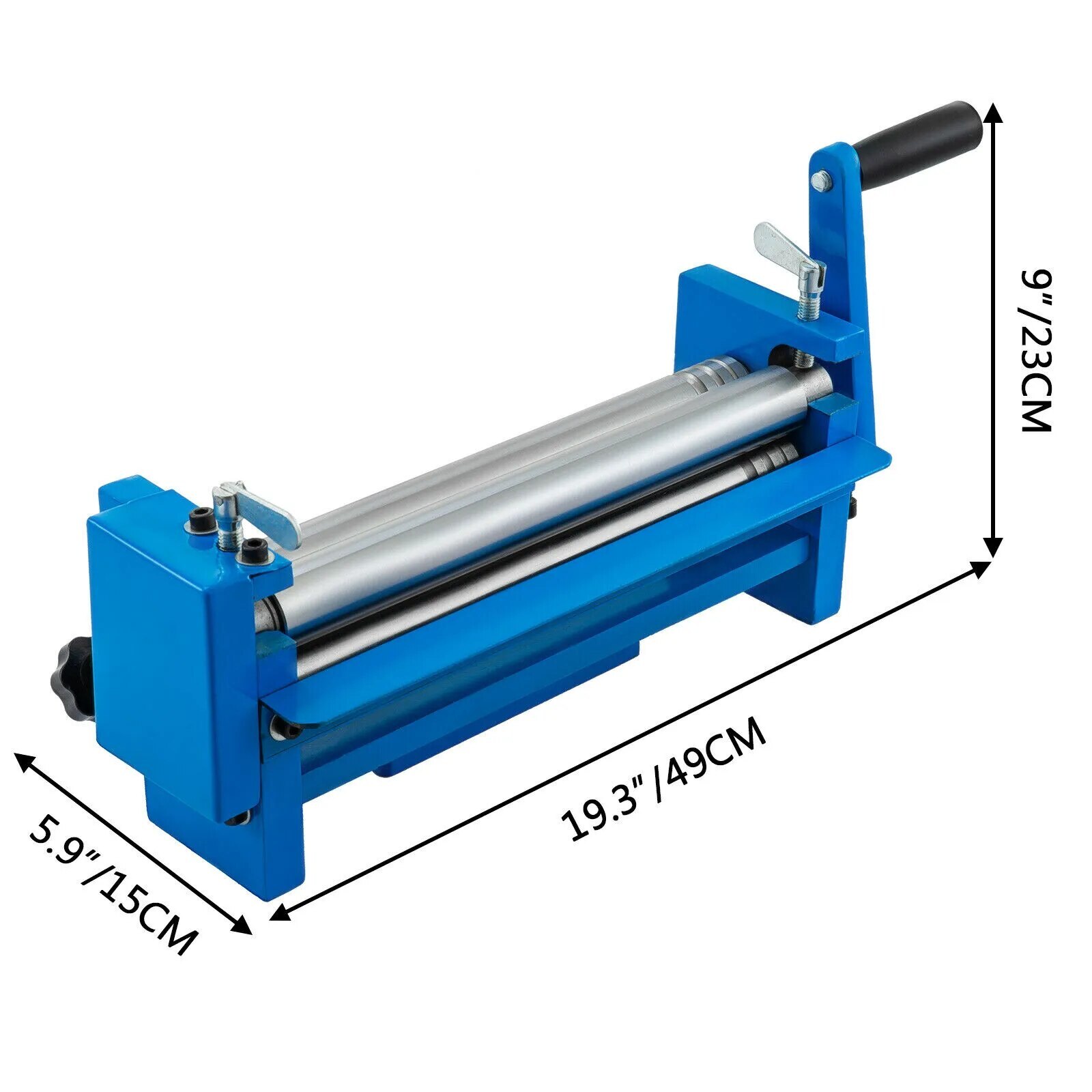Slip Roll Machine 300mm 320mm 610mm Desktop Manual Metal Plate Bender Wire Cones