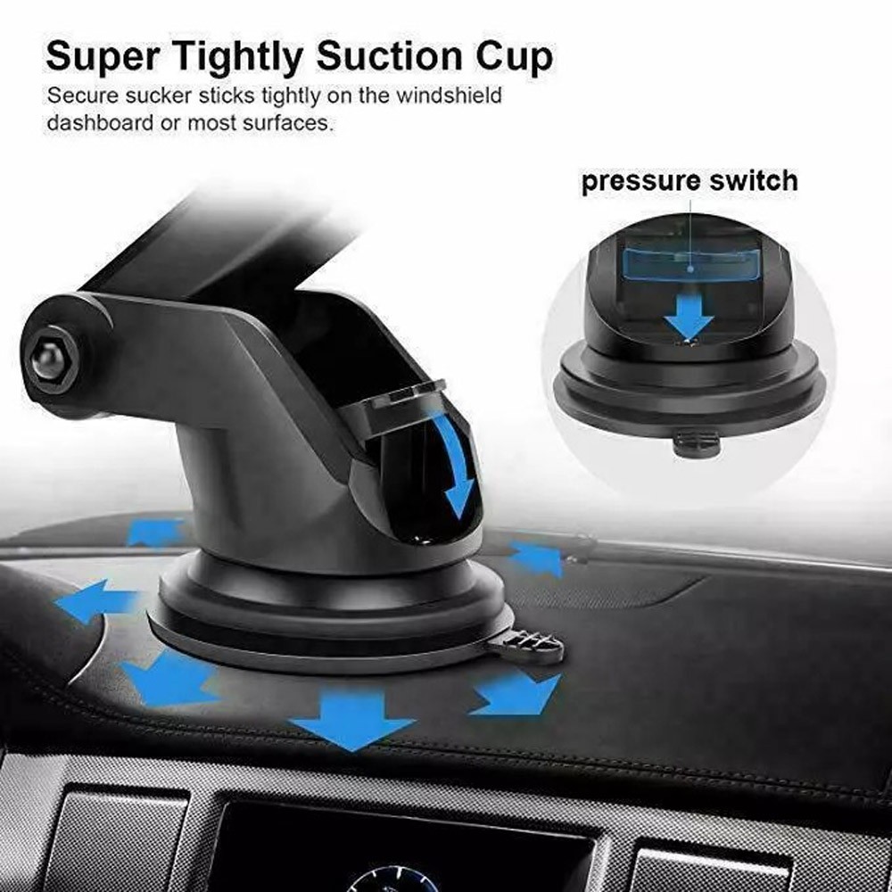 30W Wireless Charger Fast Charging Automatic Clamping Car Mount Phone Holder US
