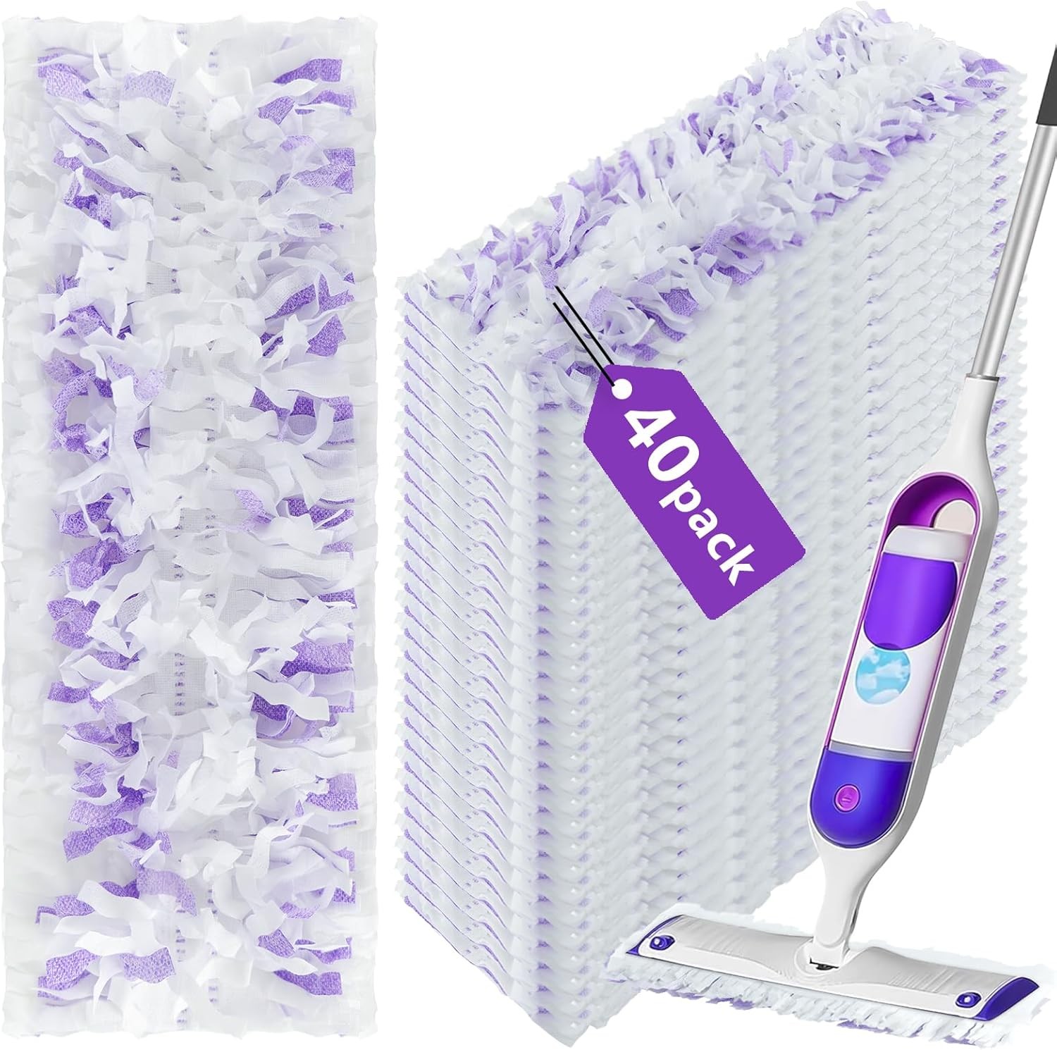 Disposable Mopping Pads Refills for Swiffer Powermop Power Mop Multi-Surface