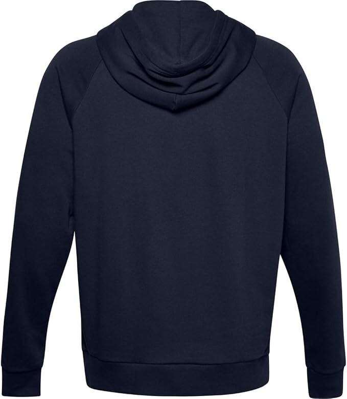 Under Armour 1357093-410 Midnight Navy Men's Rival Fleece Big Logo Hoodie