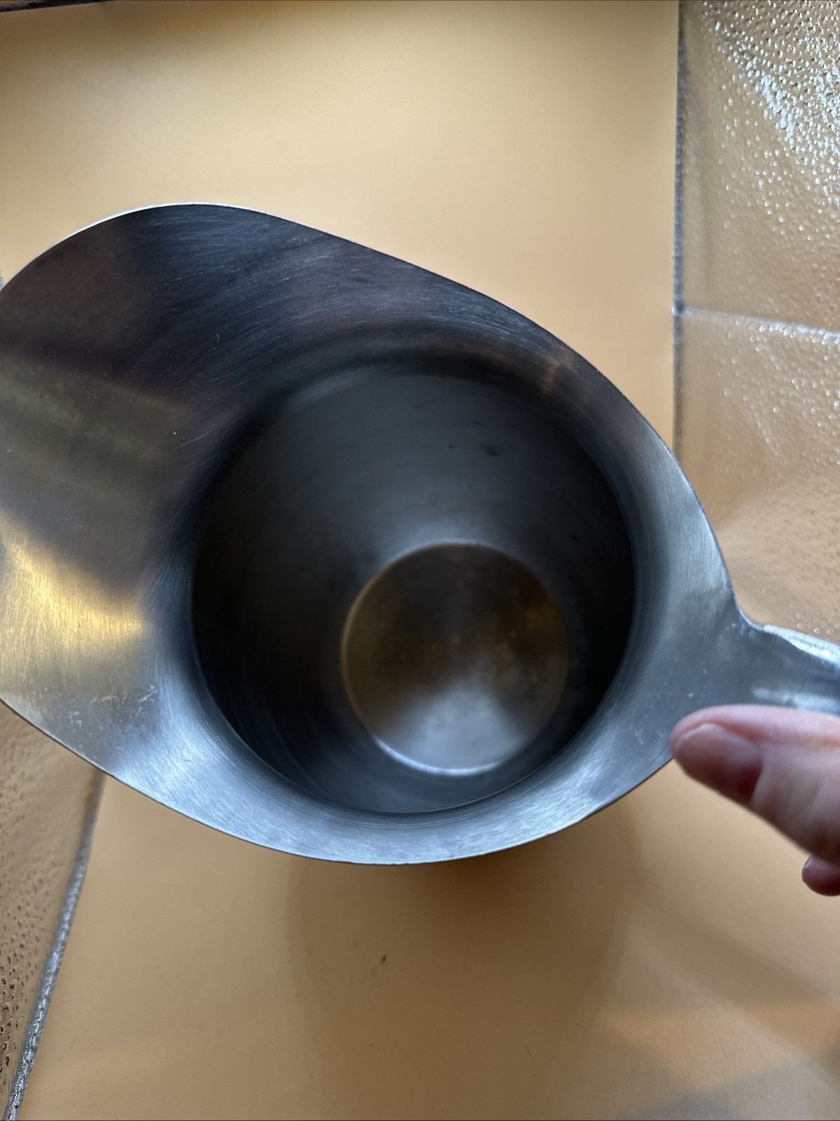 Stainless Steel Water Pitcher US 8” Tall