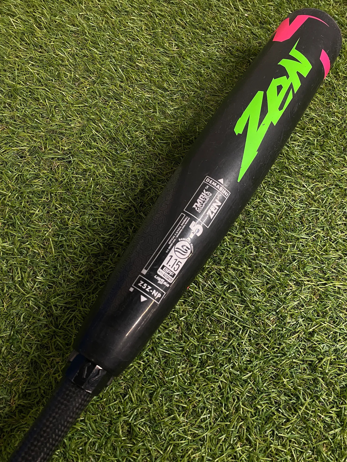2025 DeMarini CF Zen Composite Bat USSSA Certified (-5) Composite 25 oz...