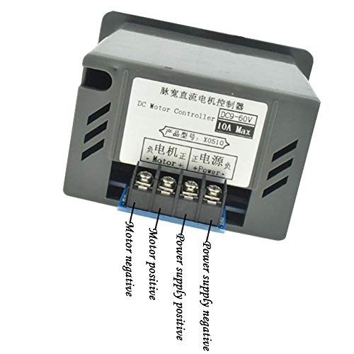 DC Motor Controller X0530 30A 12V24V36V48V Motor Speed Control PWM Variable