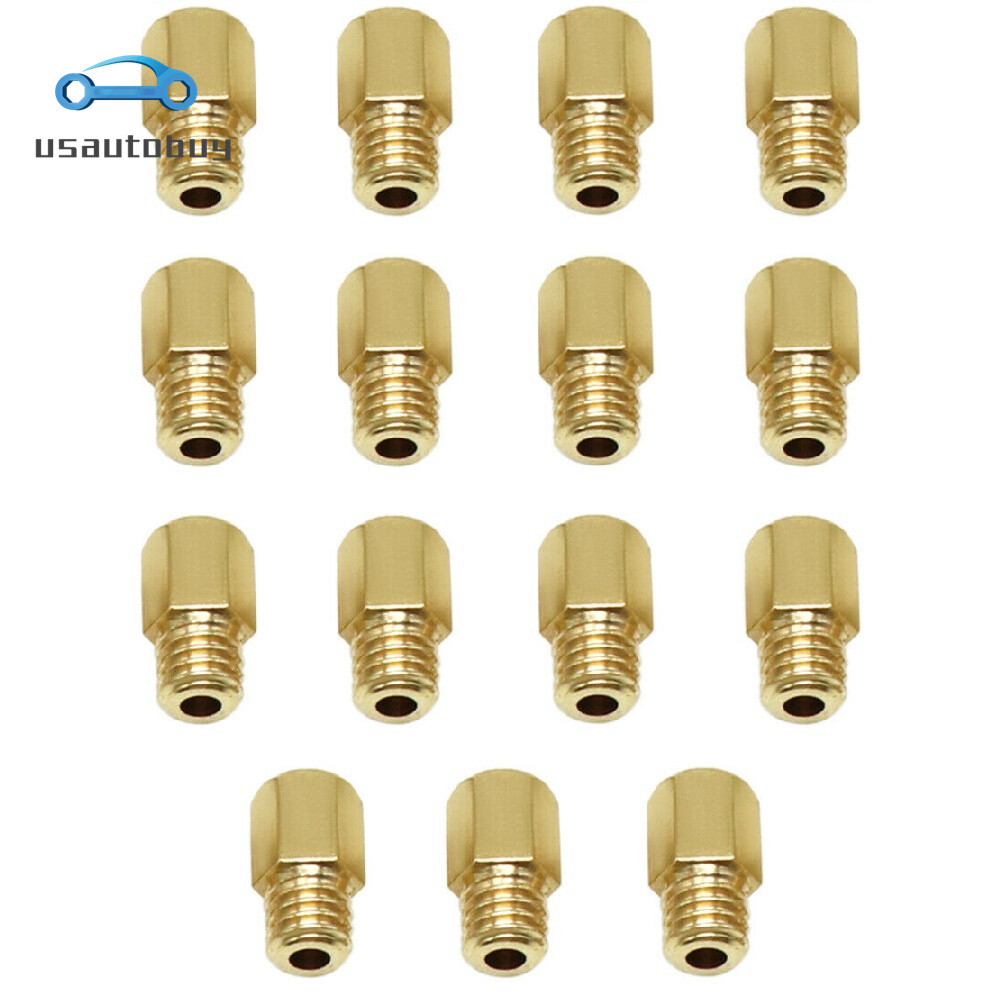 15X For Mikuni VM TM TMX Carburetor 330-470 Set 350 370 Hex Style Main Jets Kit