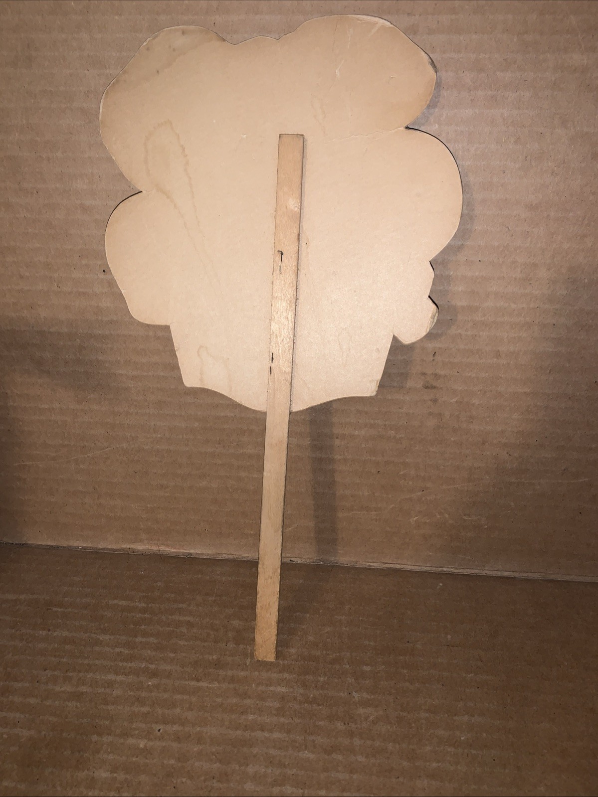 Cherry Blossoms Antique Soda Advertising Fan Used, Free Shipping