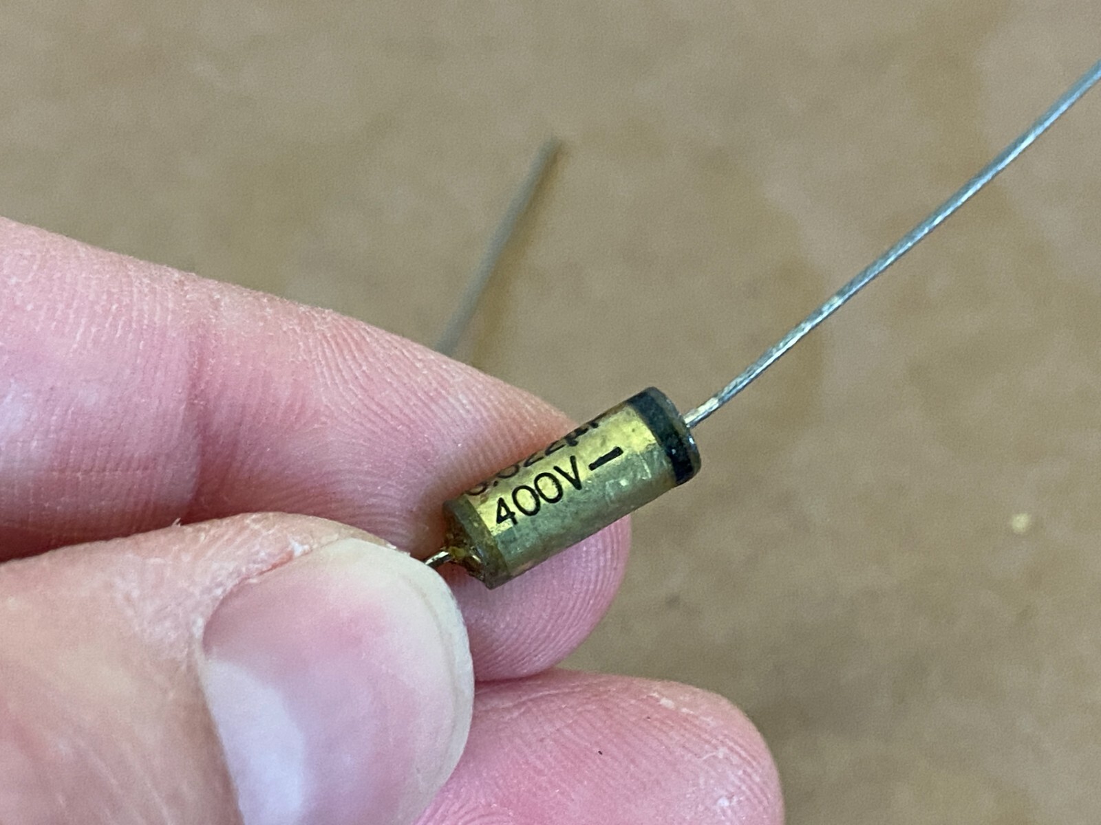 2 NOS Vintage Ero .022 uf 400v Capacitors Guitar Amp Tone Caps TEST GREAT (Qty)