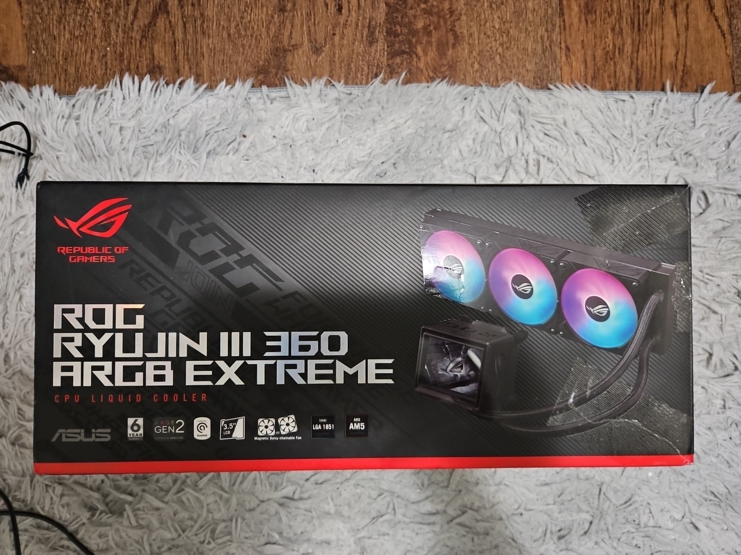 Asus rog ryujin iii 360 argb extreme
