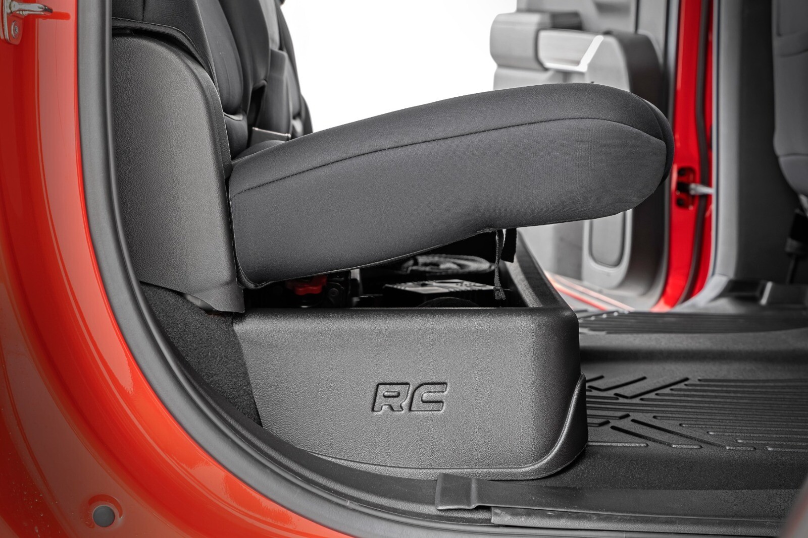 Rough Country Under Seat Storage for Crew Cab Chevy/GMC 1500/2500HD 19-23