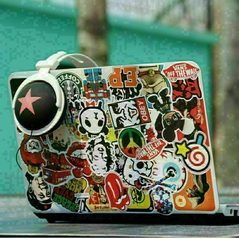 Lot Set of 100 Motorcycle Motocross Decals Stickers Pack Racing ATV UTV Dirtbike