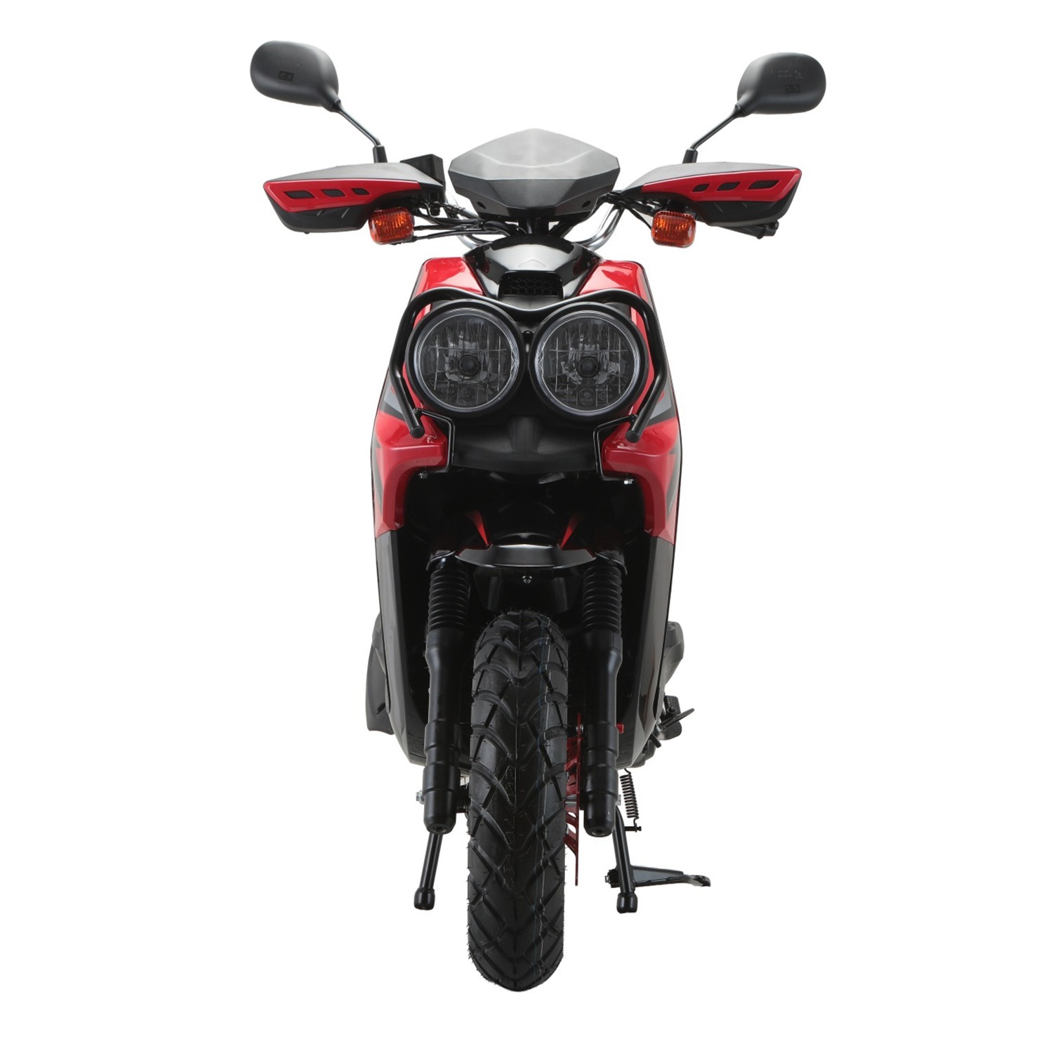 X-PRO Lanai 150 Moped 150cc Gas Scooter, 12" Aluminum Wheels,Electric/Kick Start