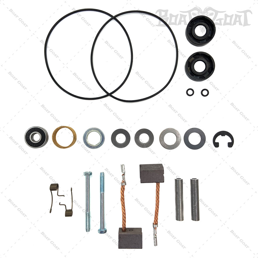 Minn Kota Brush & Seal Lower Unit Rebuild Kit - 4" Diameter - 74, 80, 101 lb.