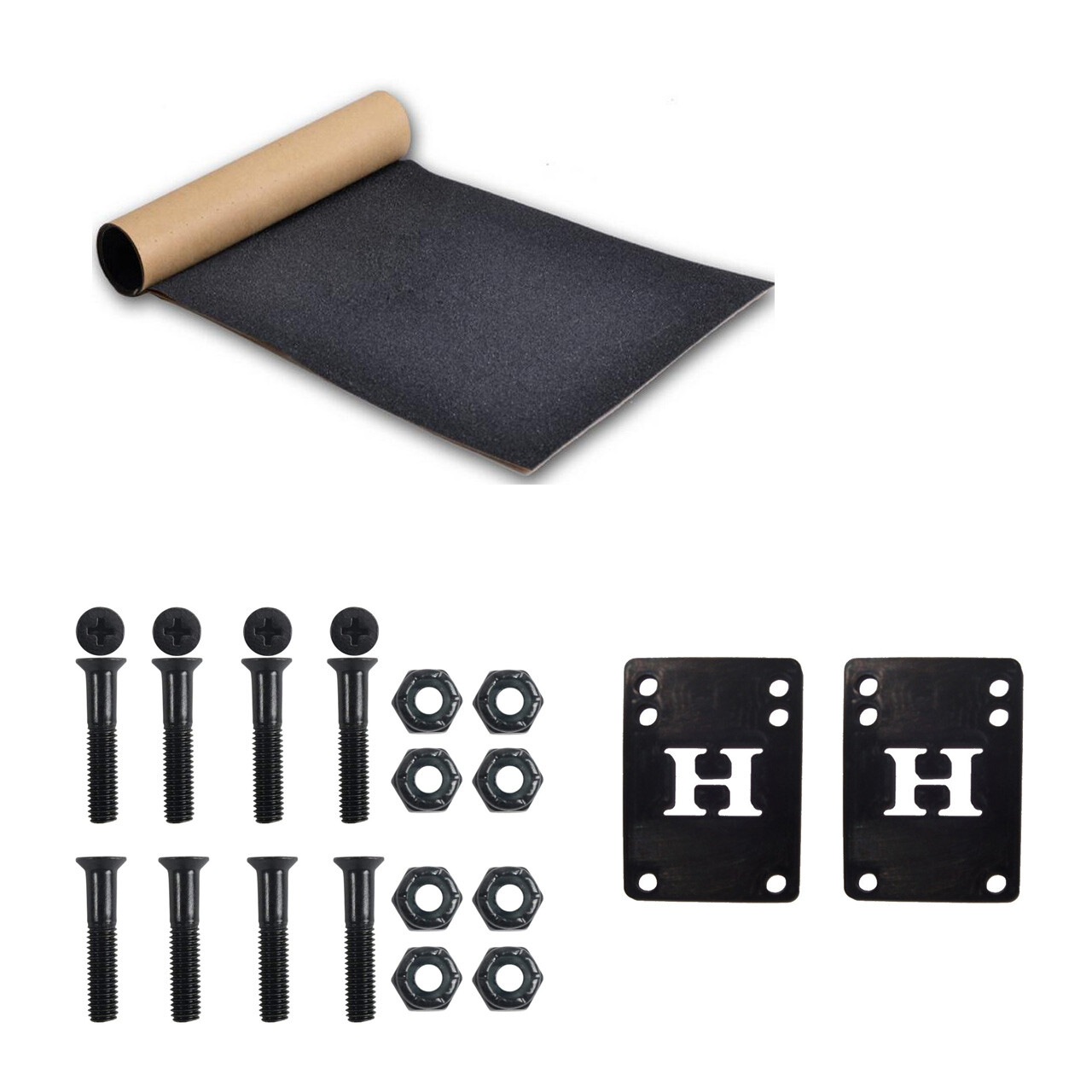 Blank Skateboard Complete 8.25" Blue with Silver Trucks and Black Wheels