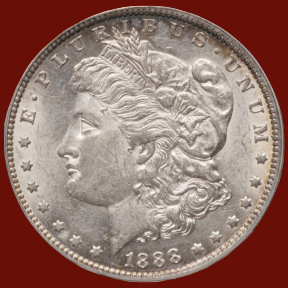 (1 Coin) 1888-O  New Orleans Morgan Silver Dollar $1 XF Coin