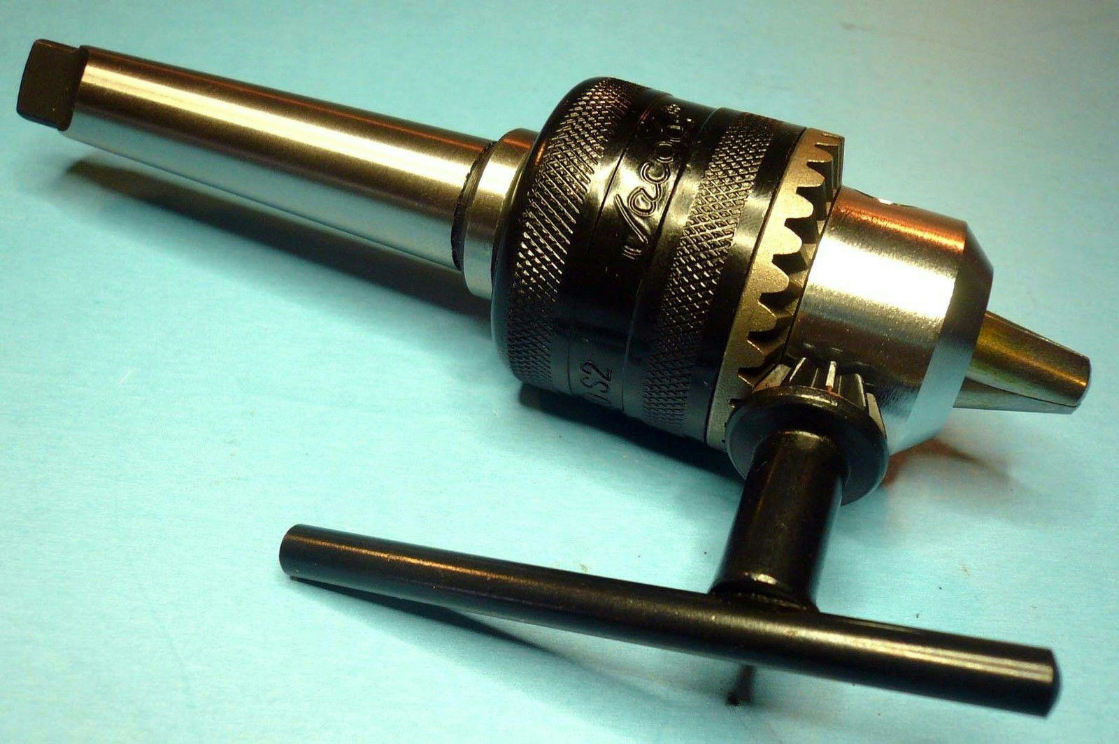 Jacobs 1/2" Drill Chuck + Your Choice MT1, MT2, MT3, 1/2" Straight Shank Arbor