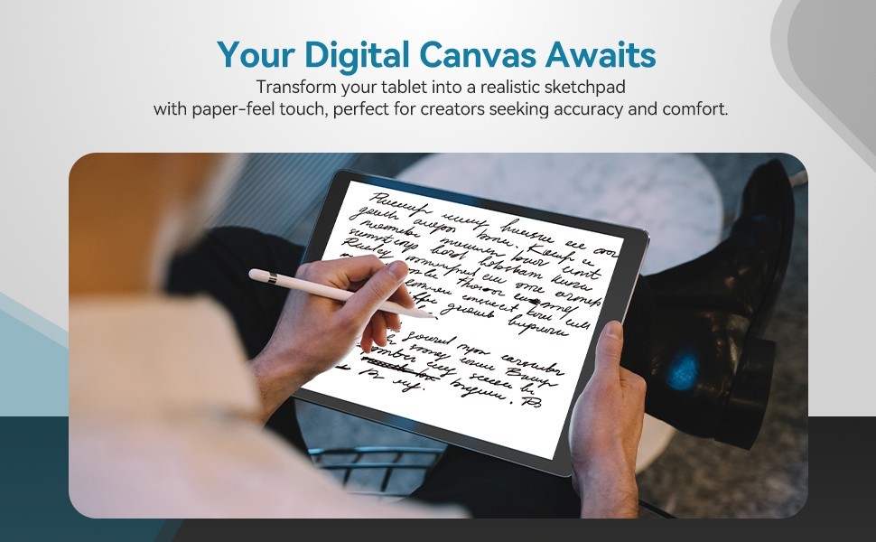 Penstudio Paper-Feel Screen Protector for iPad 10 | Anti-Glare