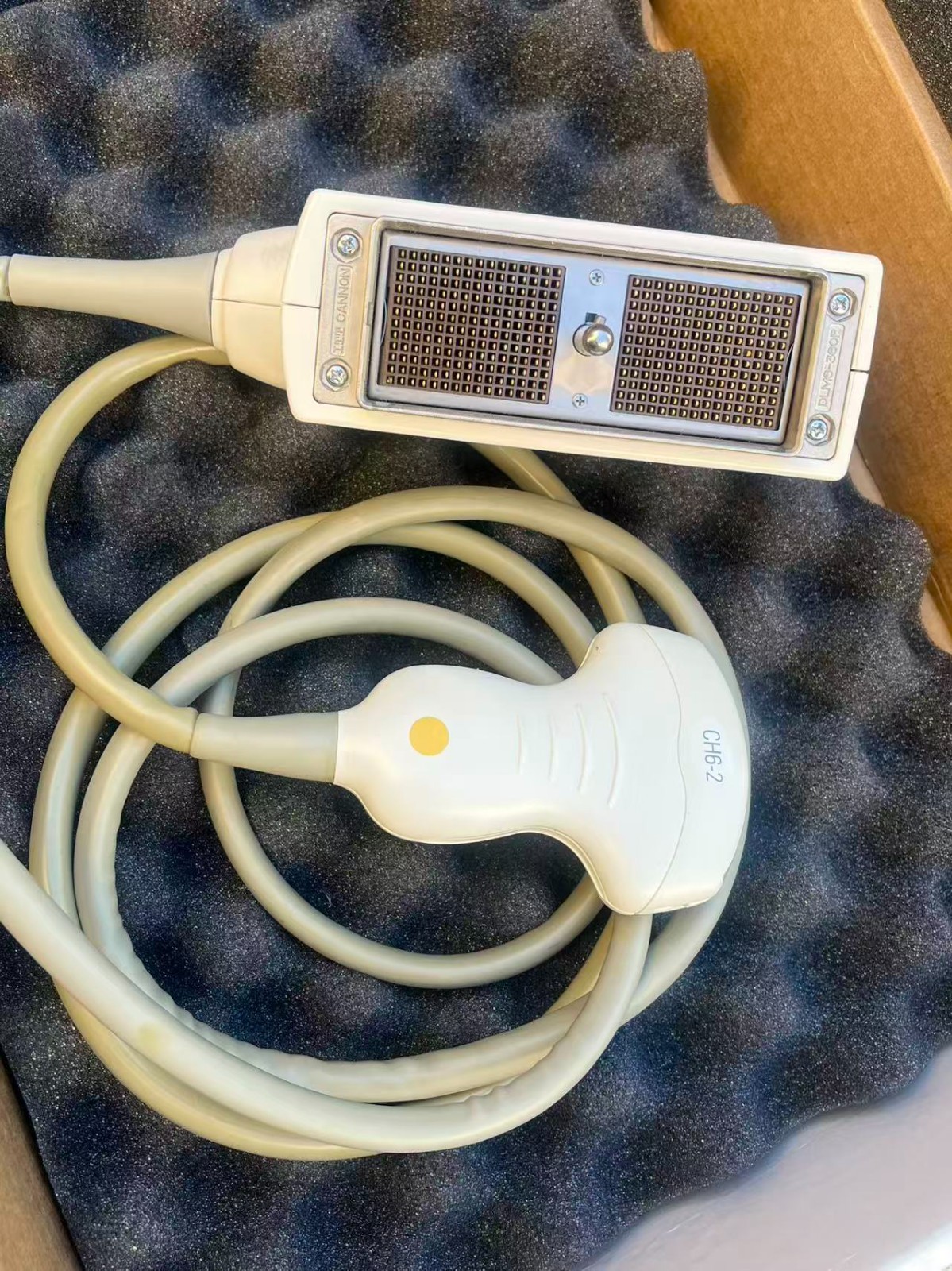 CH6-2 SIEMENS CONVEX ARRAY ULTRASOUND TRANSDUCER PROBE 7465672 With BOX