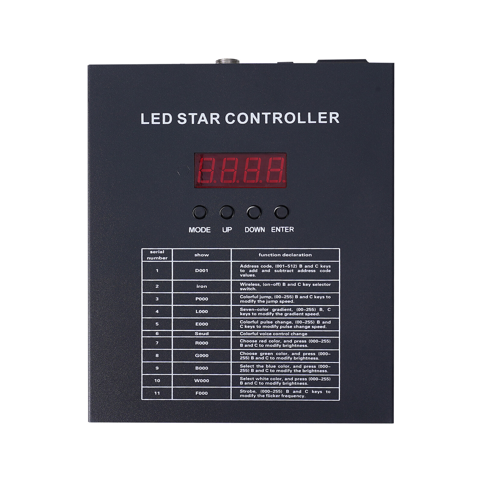 20x10FT DMX512 LED Star Stage Backdrop Curtain Background Starry Sky +Controller