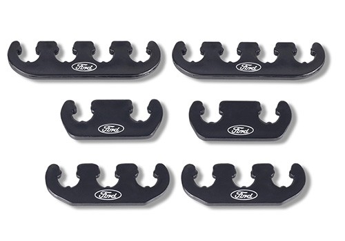Wire Dividers with Ford Logo - Black 4 to 3 to 2 Wire