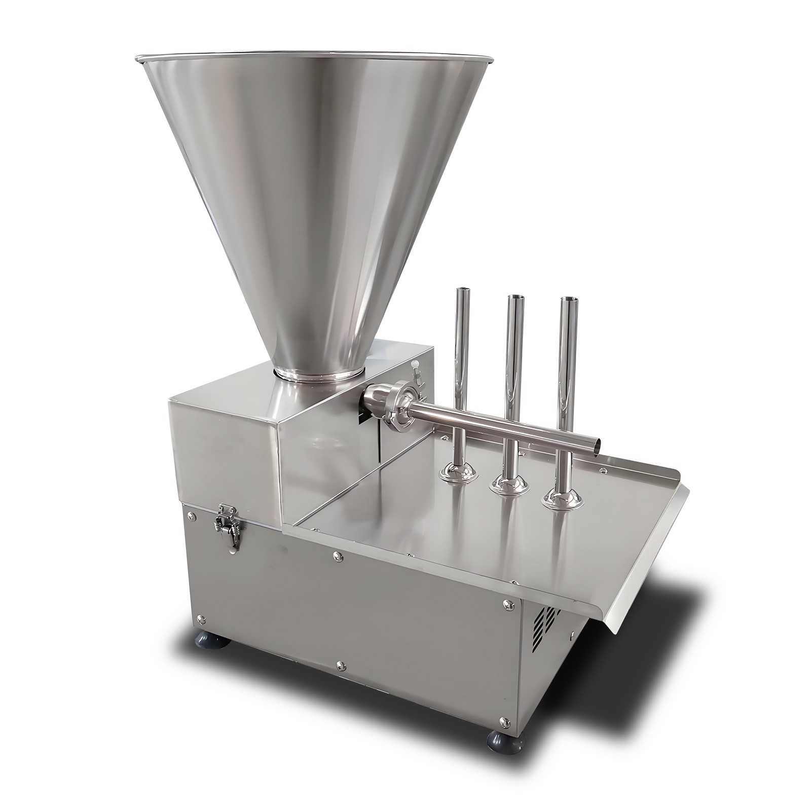 Kolice Commercial Automatic Sausage Stuffing Machine,Meat Filling Machine 4 Tube