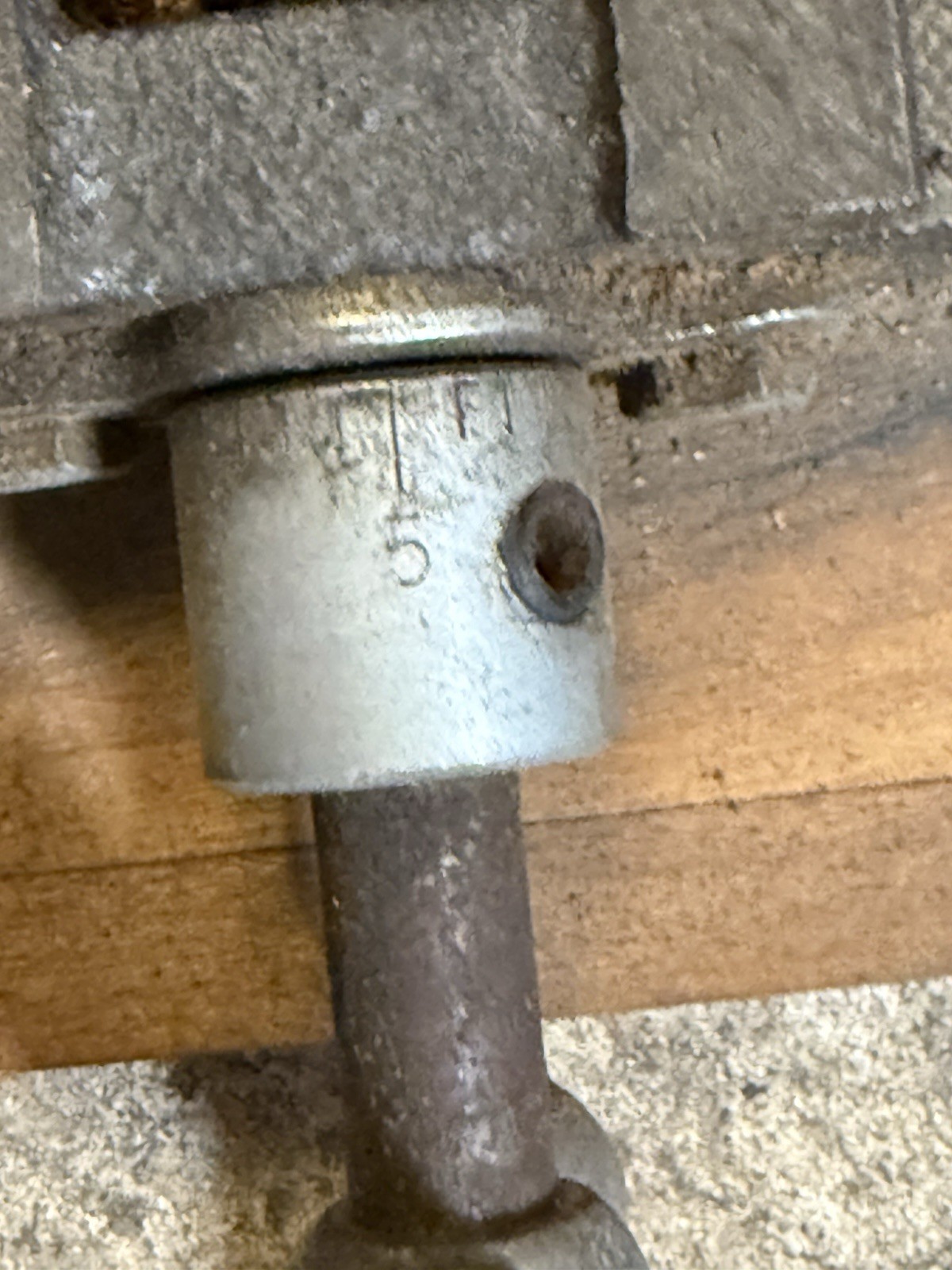 AMT 3 1/4” Jaws No 75 2 axis drill press vise adjustable locking Mounted