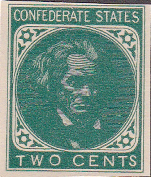 Mint Confederate (CSA 2c) 1926 Dietz printing fro the 2c De LaRue printing