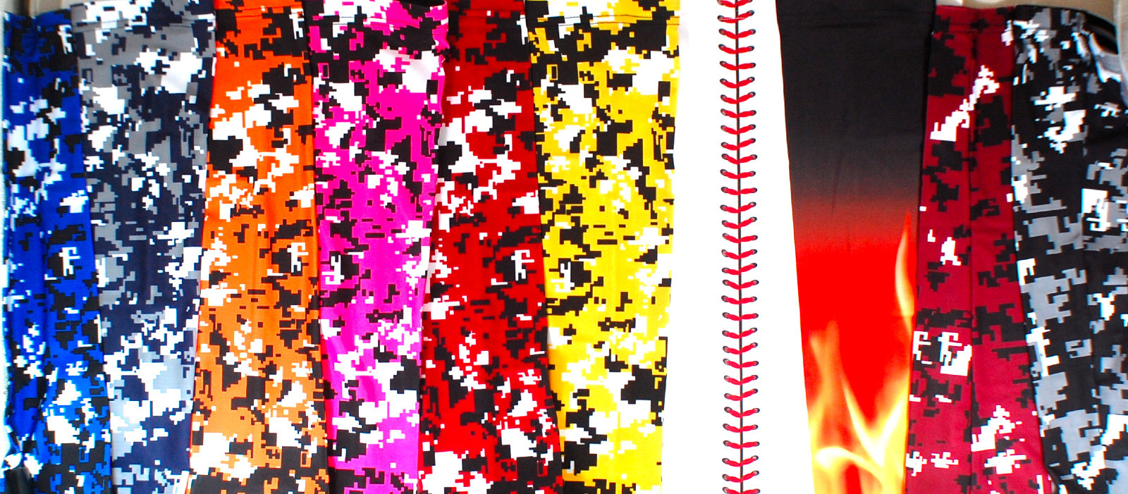 Basketball Compression Sports Arm Sleeve Camo Baseball Football Esports Gamer