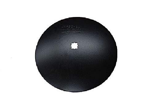 18" Smooth Disc Harrow Blade 1-1/8" x 1-1/4" Square 9 Gauge 3.5 MM Thick