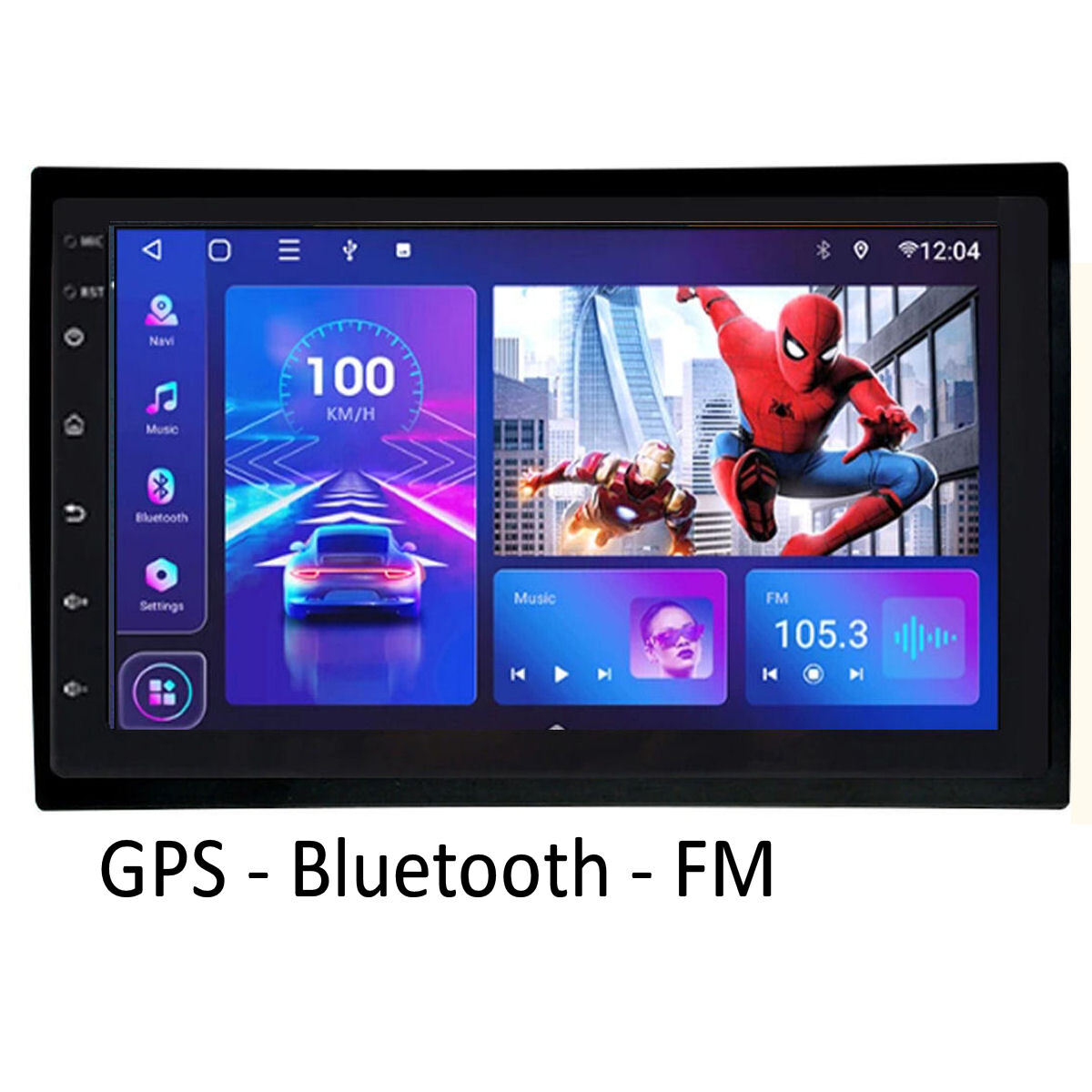 HOLDEN COMMODORE VT VX VU GPS Wireless Apple Carplay &Android Auto Cam Head Unit