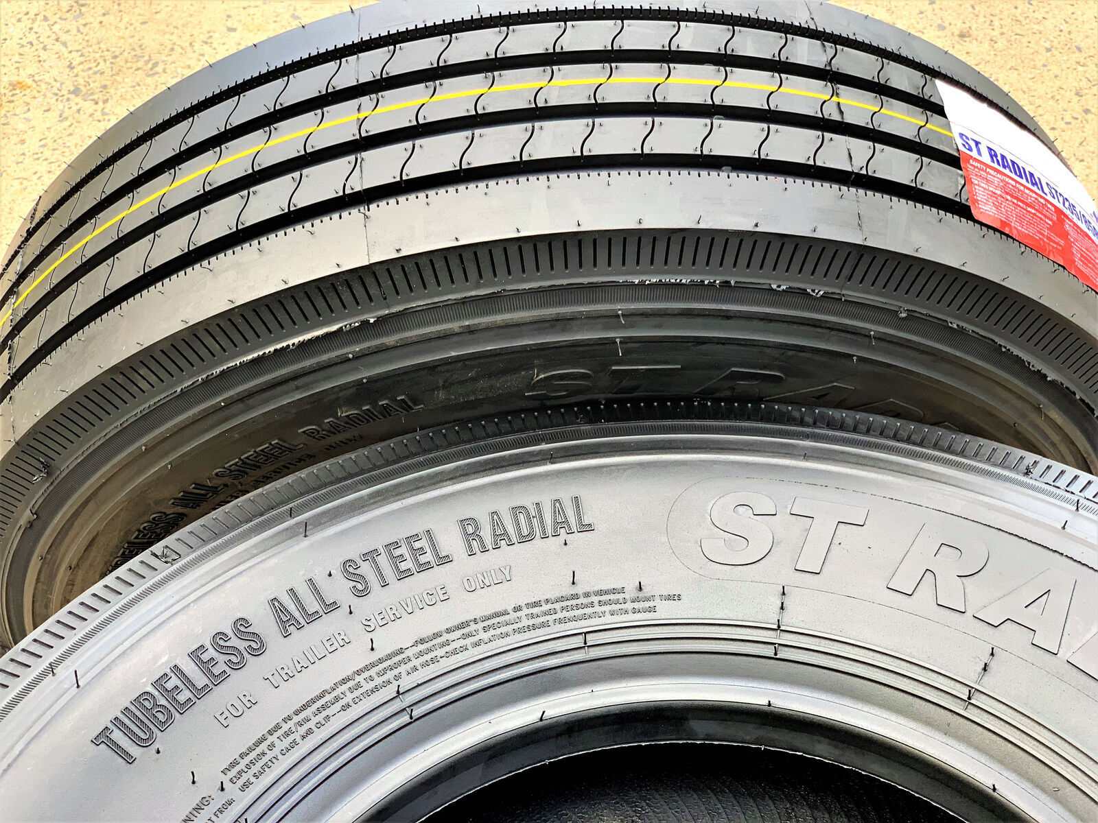 4 Tires Transeagle All Steel ST Radial ST 235/80R16 Load G 14 Ply Trailer