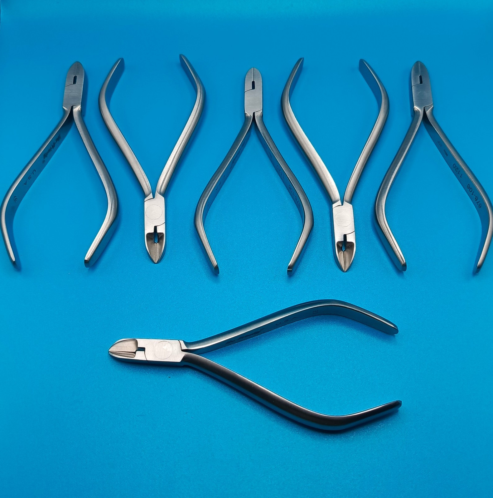 Hu-Friedy Mini Pin & Ligature Cutter Pliers Set of 6Pcs | 678-106