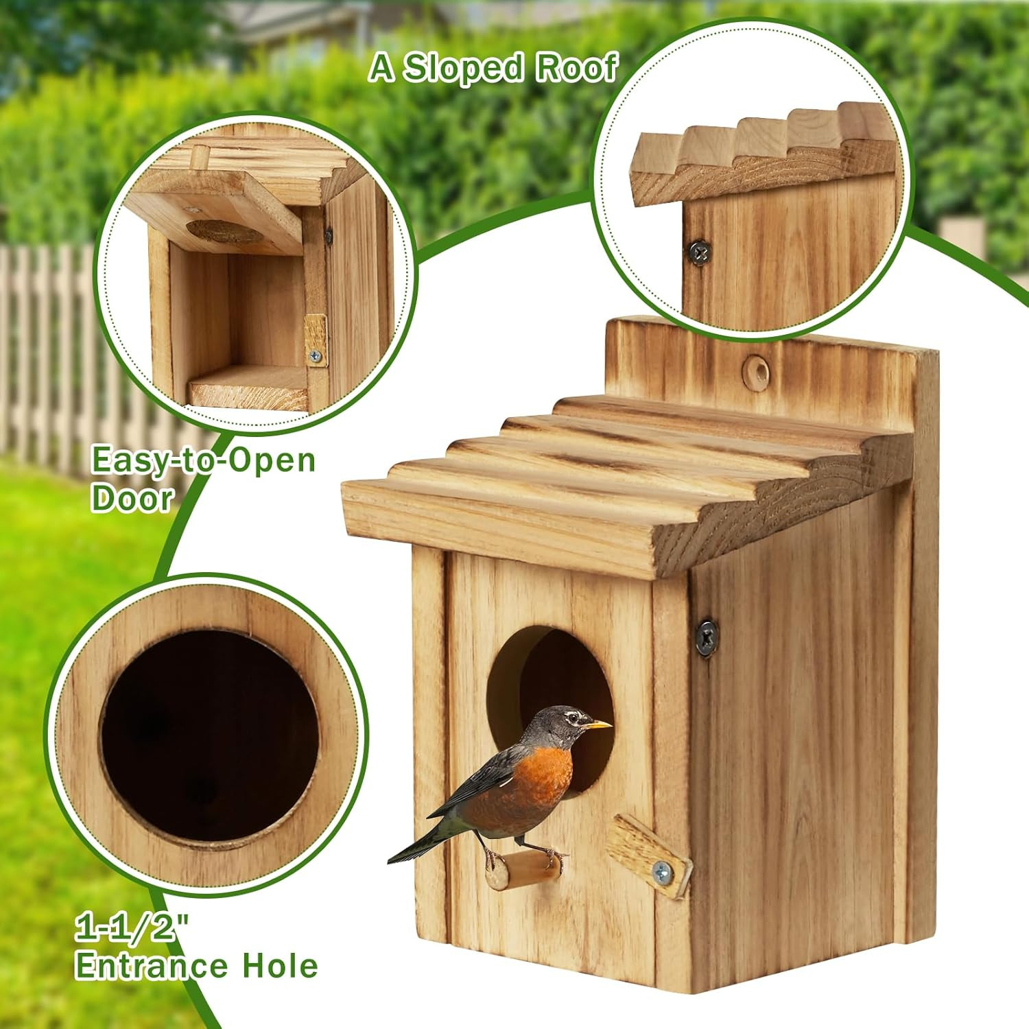 Small Bird House for Hummingbirds,Bird Houses for Outside,Humming Bird Houses fo